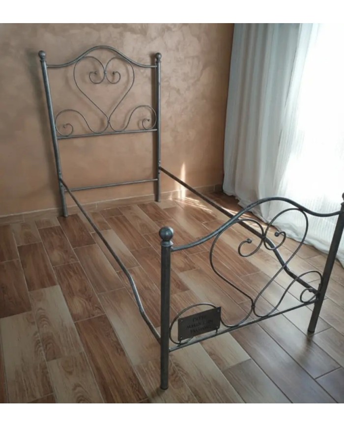 Letto Singolo in Ferro Battuto Sogno | AESSEGI