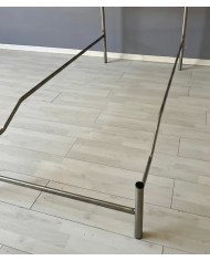 Testata Letto Singolo Ferro Battuto Mimosa con Giroletto | AESSEGI