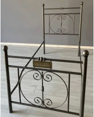 Letto Singolo in Ferro Battuto Mimosa | AESSEGI