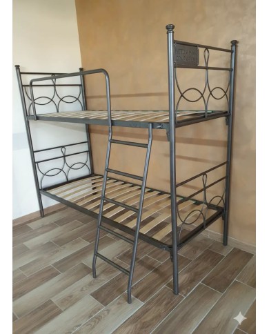 Letto a Castello in Ferro Battuto Marianne | AESSEGI