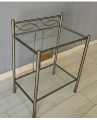 Comodino in Ferro Battuto Rosa Anna | AESSEGI