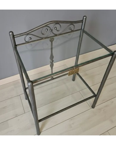 Comodino in Ferro Battuto Damasco | AESSEGI