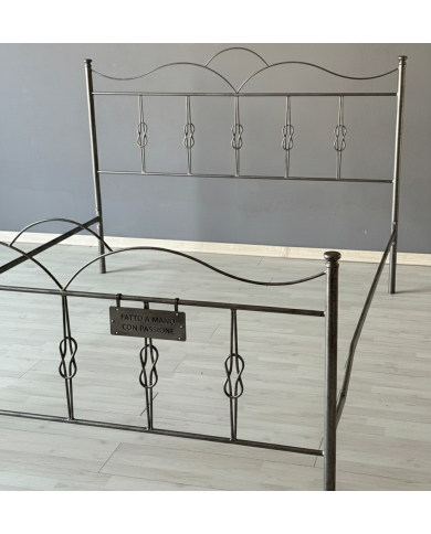 Letto Matrimoniale Ferro Battuto Fiocco | AESSEGI