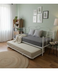 Divano Letto Nodo in Ferro Battuto con Rete Estraibile | AESSEGI