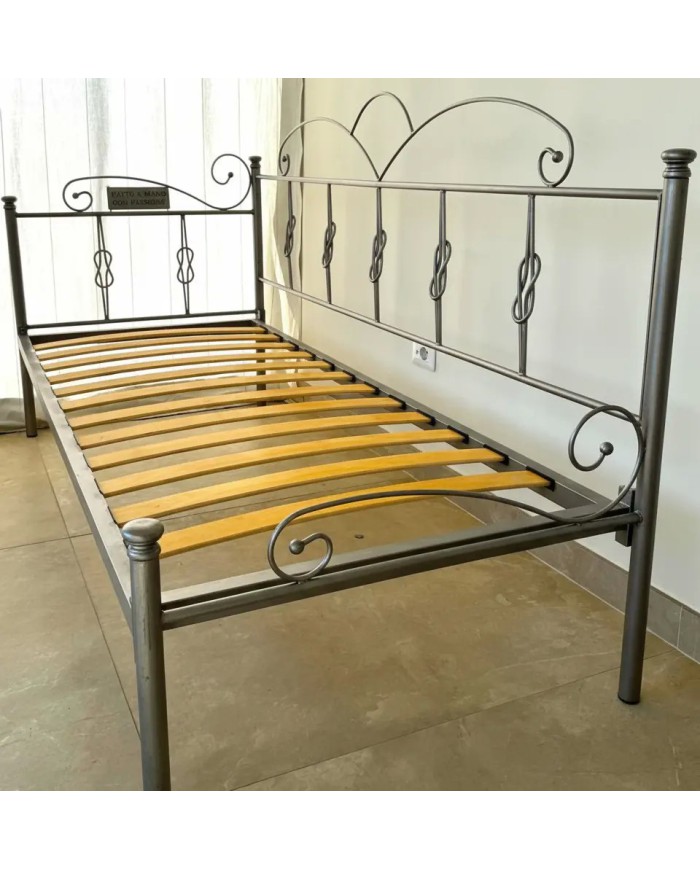 Dormeuse in Ferro Battuto Nodo | Artigianato Italiano - AESSEGI