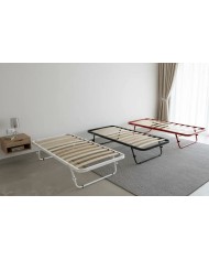 Rete a doghe estraibile a scomparsa. Soluzione salvaspazio robusta. Personalizzabile in misure e colori.