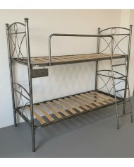 Letto a Castello in Ferro Battuto Tiffany| AESSEGI