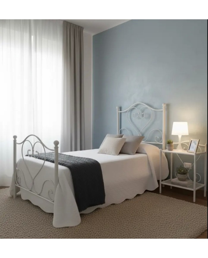 Letto Singolo in Ferro Battuto Sogno | AESSEGI