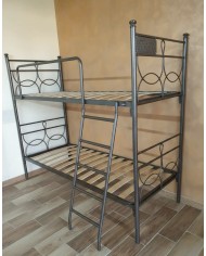 Letto a Castello in Ferro Battuto Marianne | AESSEGI