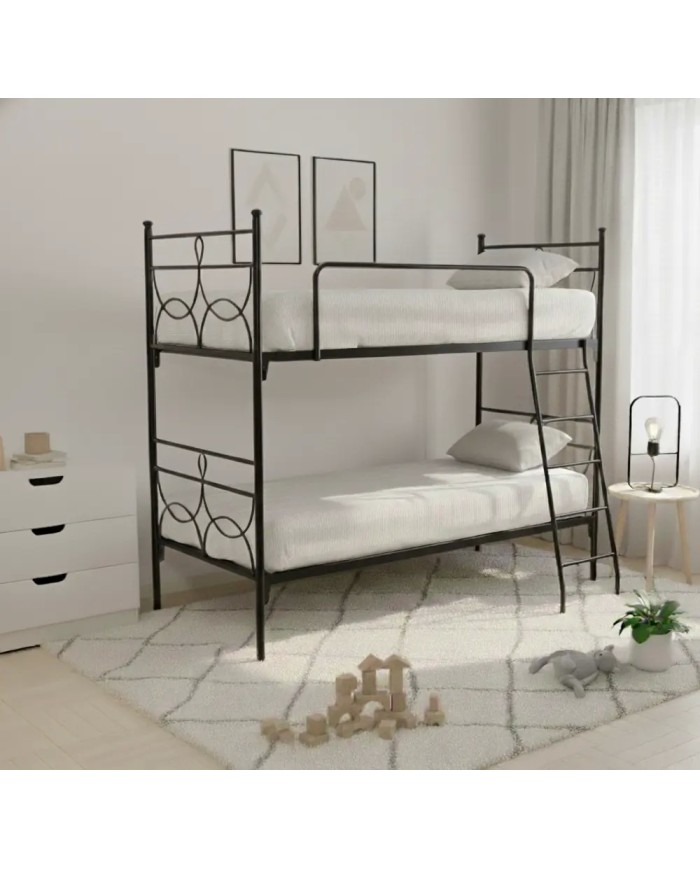 Letto a Castello in Ferro Battuto Marianne | AESSEGI