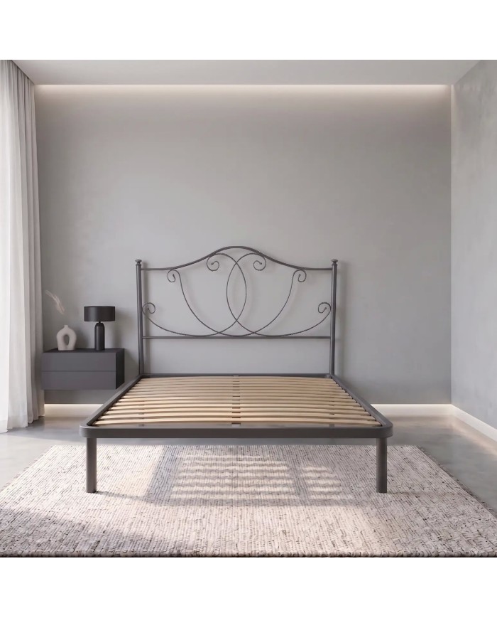 Letto Una Piazza e Mezza Marta con Rete Integrata | Aessegi