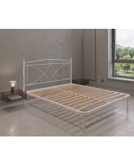 Letto Matrimoniale Tiffany in Ferro con Rete Integrata | Aessegi