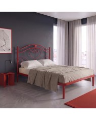 Testata Letto alla Francese Cuore in Ferro con Rete Integrata | Aessegi