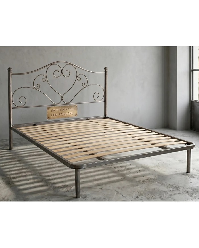 Letto Matrimoniale Sogno in Ferro con Rete Inclusa