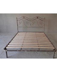 Letto Matrimoniale Laura in Ferro con Rete Inclusa | Aessegi