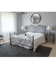 Letto Matrimoniale Ferro Battuto Laura | AESSEGI