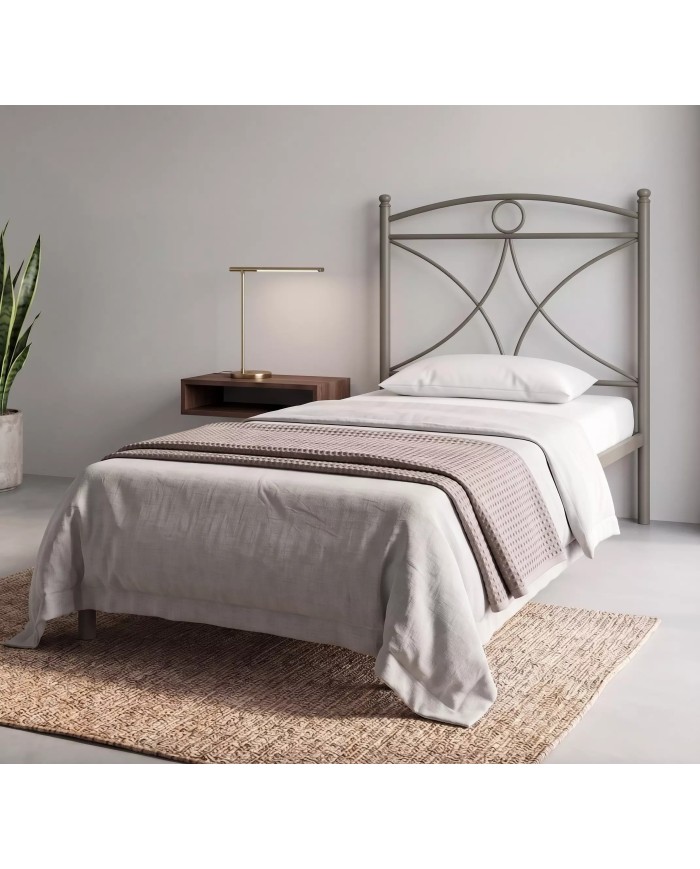 Letto Singolo Tiffany in Ferro con Rete Inclusa | AESSEGI